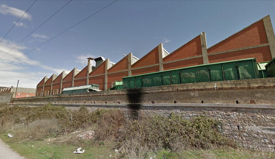 Talleres de Renfe en el entorno de la estación de León