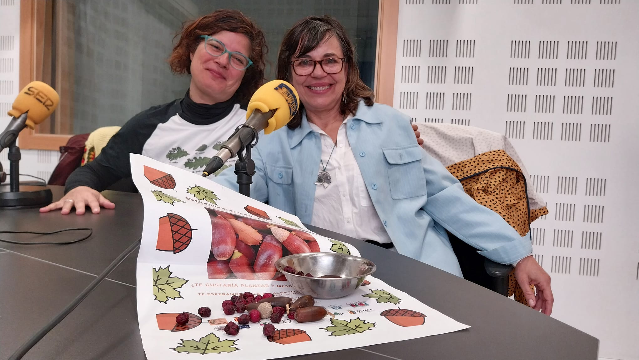 Lydia Zarzeño y Natalia López, promotoras de Proyecto Alba en Getafe