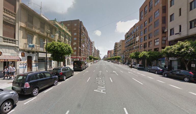 Una imagen reciente de la Avenida del Puerto