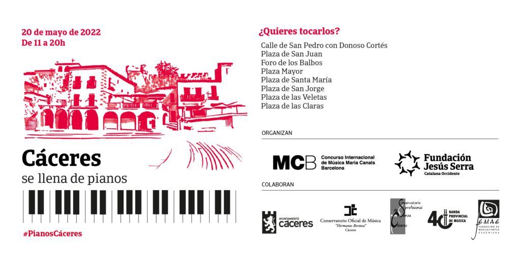 Tu ciudad se llena de pianos