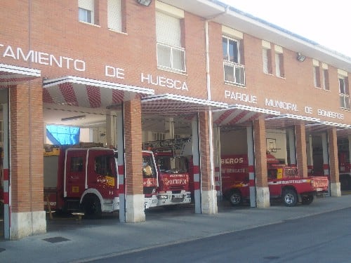 Parque de bomberos de Huesca