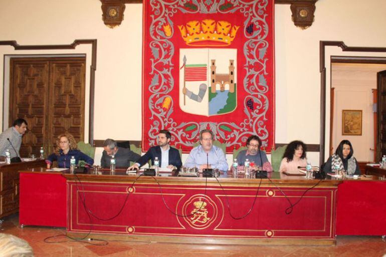 Pleno del Ayuntamiento de Zamora del pasao mes de marzo