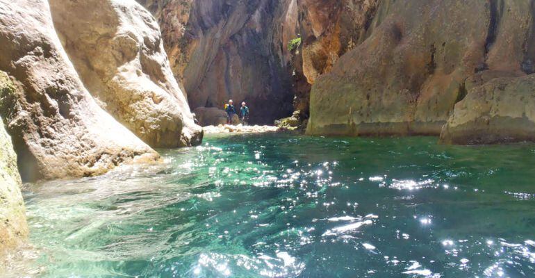 Zona del barranco de la Bolera de Pozo Alcón.