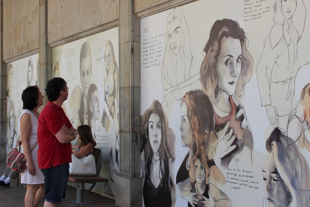 Exposición ‘Deesses interiors’ en el Mercat Central