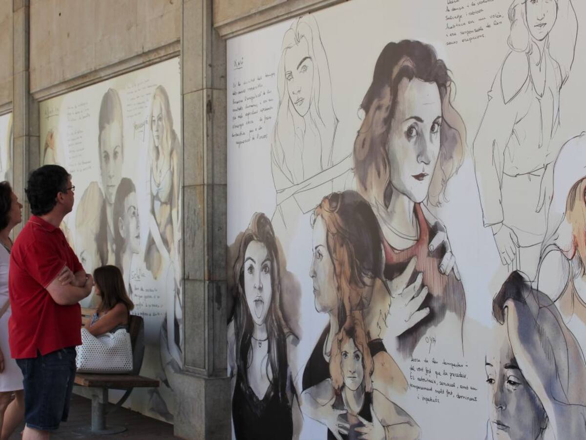 Cultura inaugura la exposición 'Deesses interiors' en el Mercat Central
