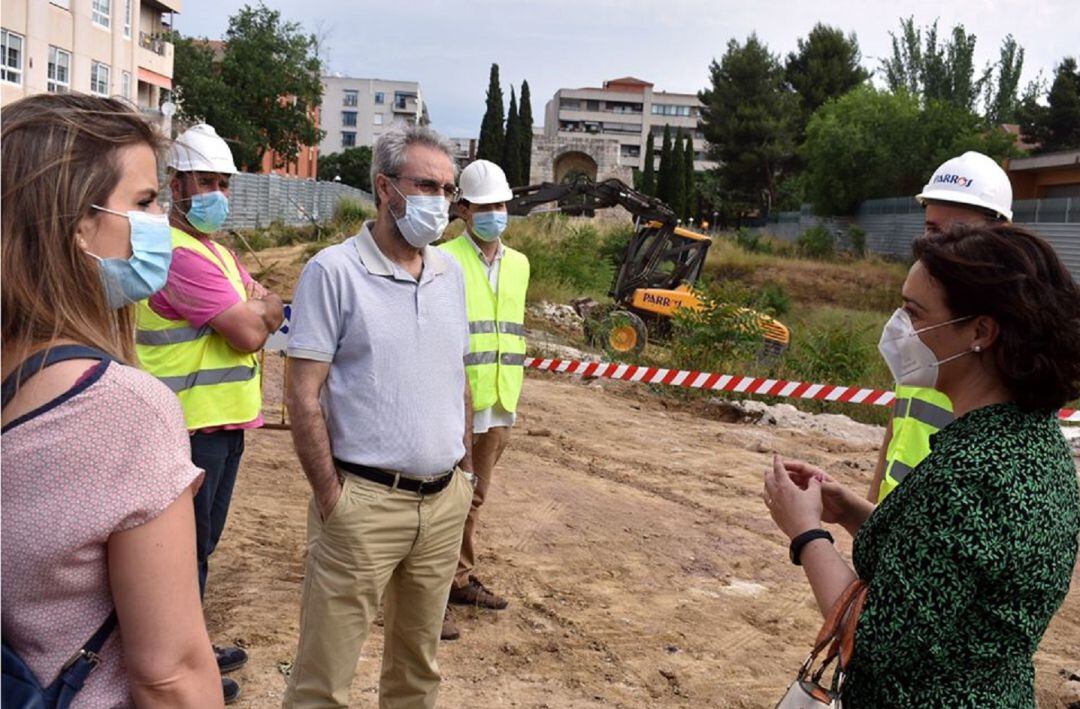 La actuación abarca una superficie total de la zona de 3.500 m² 