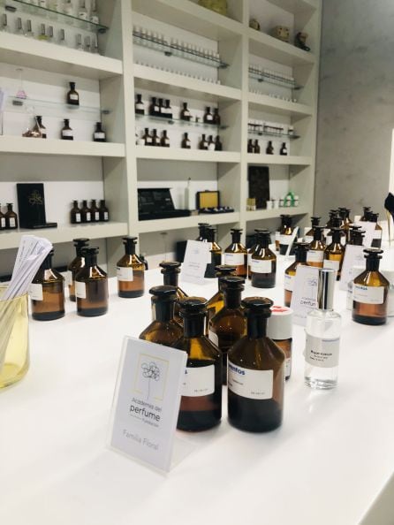 El &quot;bar&quot; de la Academia de Perfume