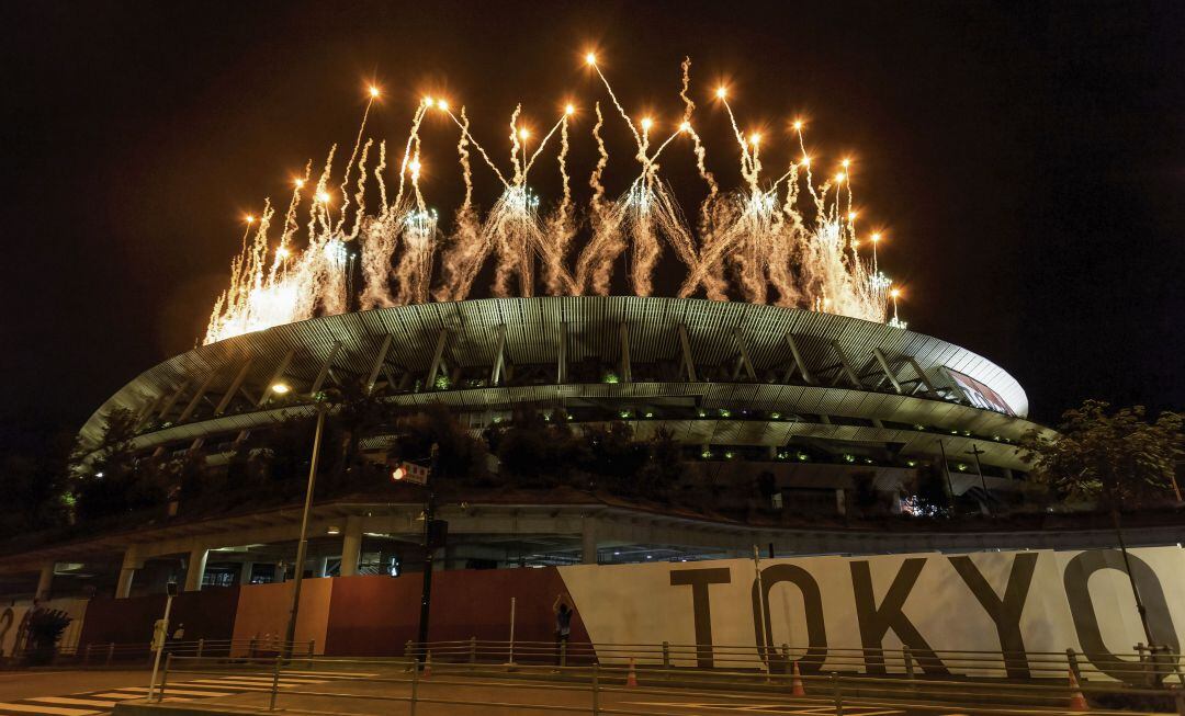 El estadio olímpico de los Juegos de Tokio 2020.