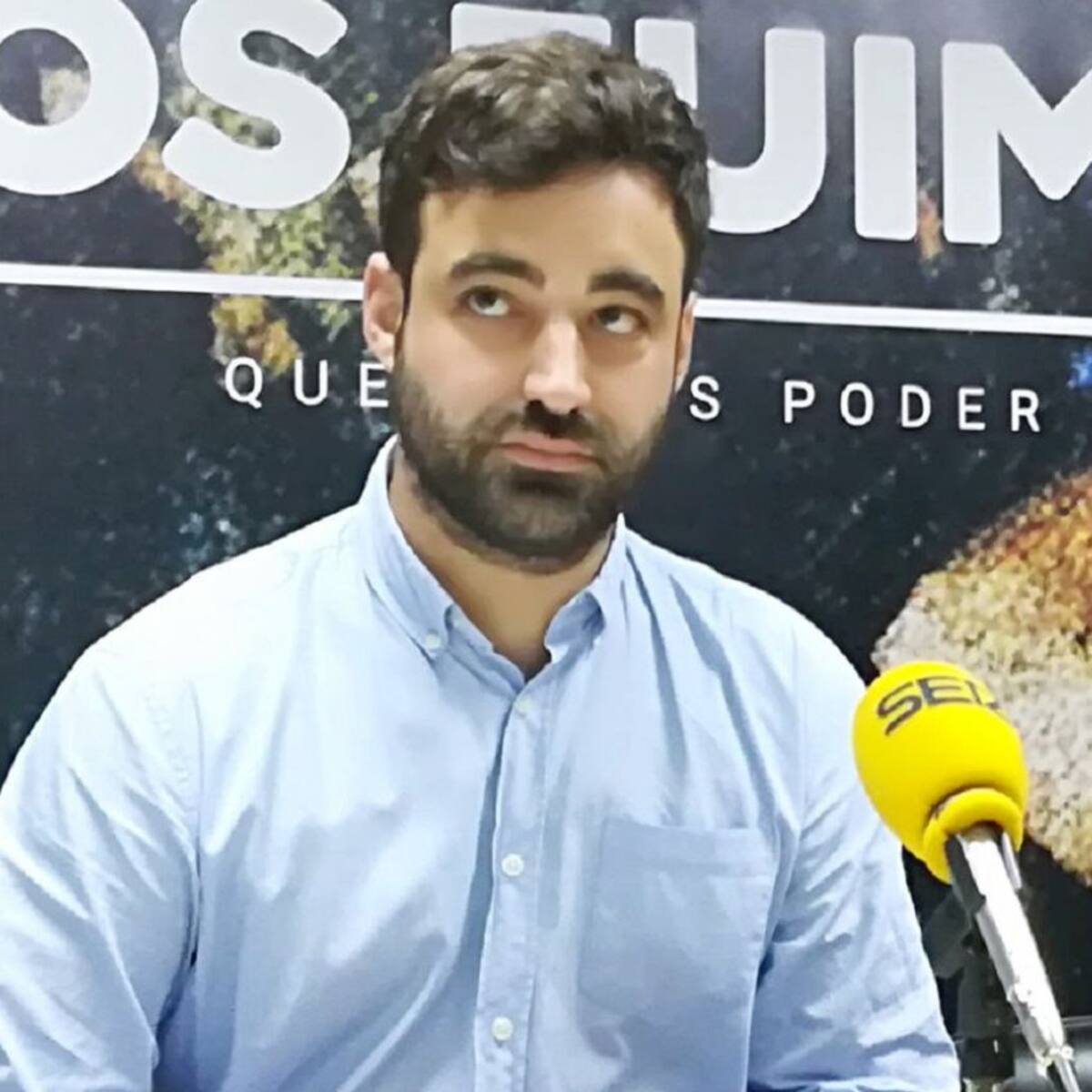 La alegría de Víctor Iglesias tras el 2-0 del Salamanca CF vs Las Palmas Atlético, en la SER