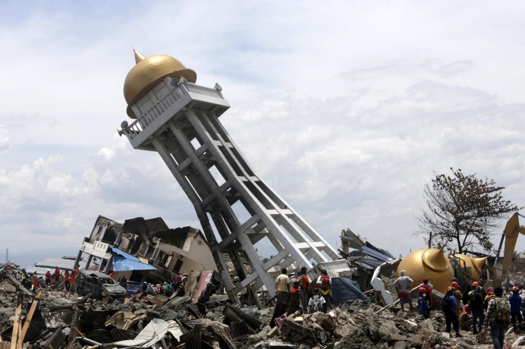 Así ha quedado Indonesia tras el seísmo