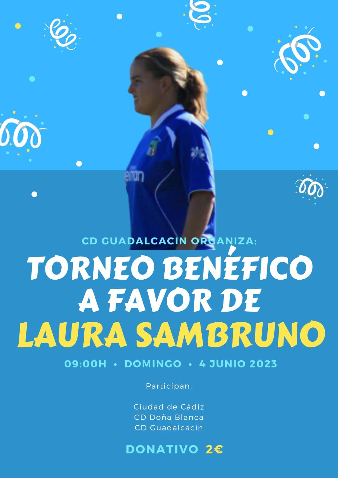Cartel del Torneo benéfico