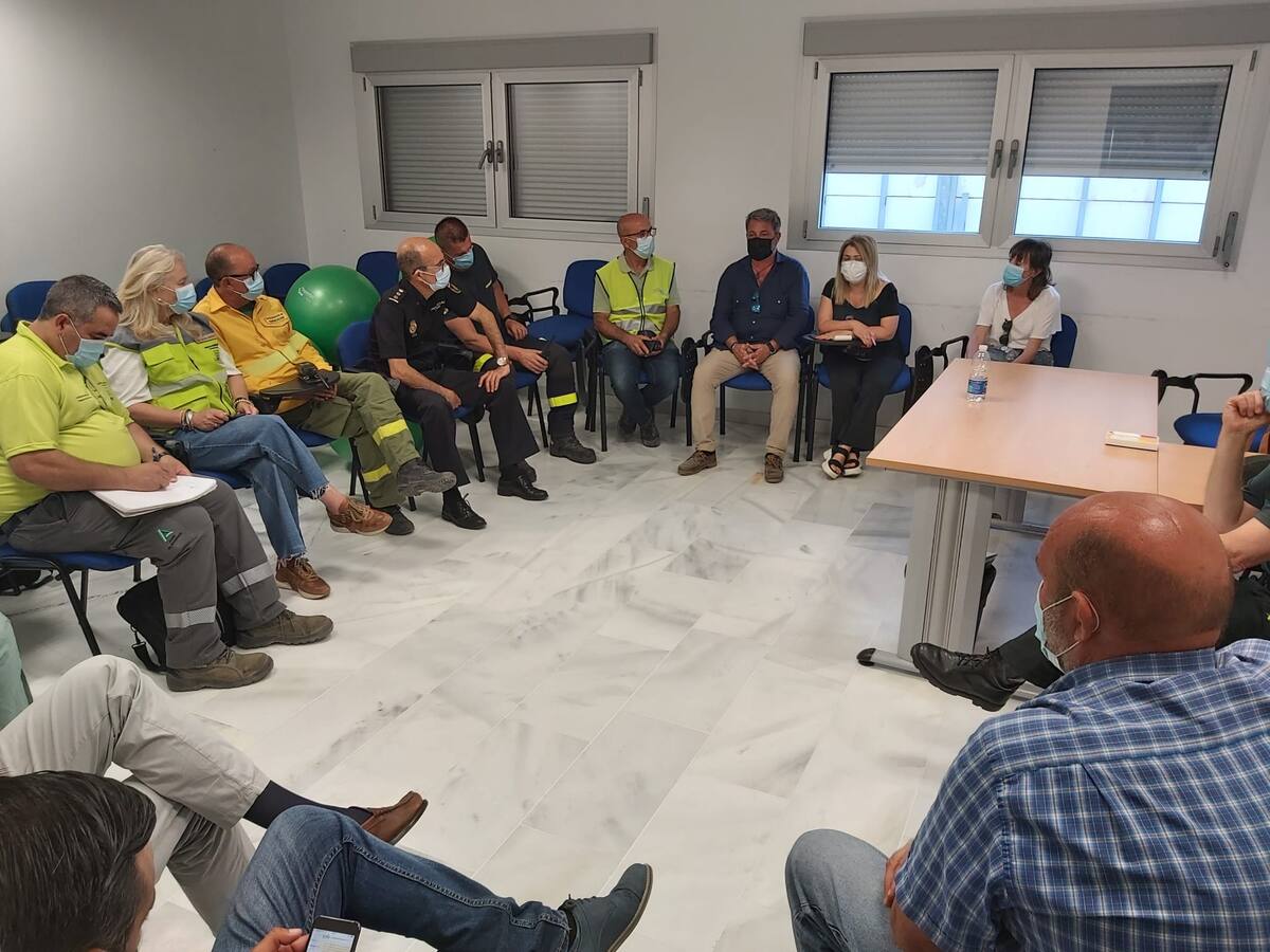 El Ayuntamiento de Jerez mantiene activado el Plan de Emergencias Municipal por los incendios