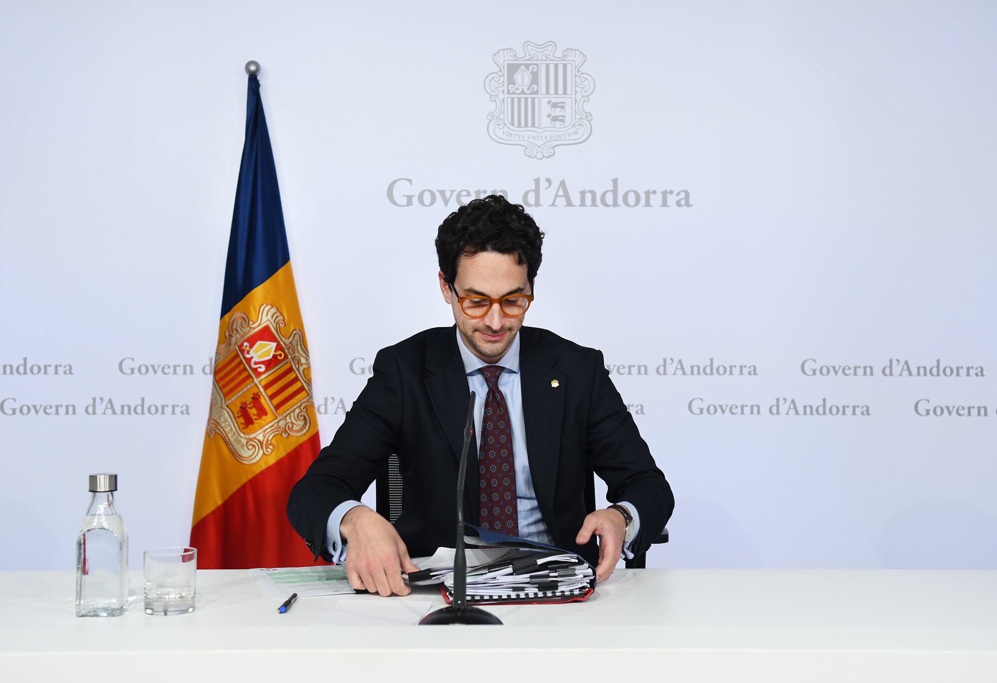 El ministre Portaveu, Guillem Casal