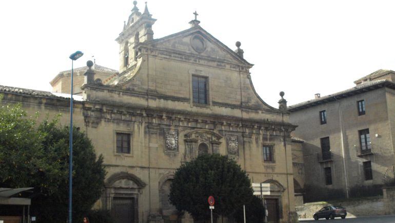 Edificio de Recoletas en Tafalla