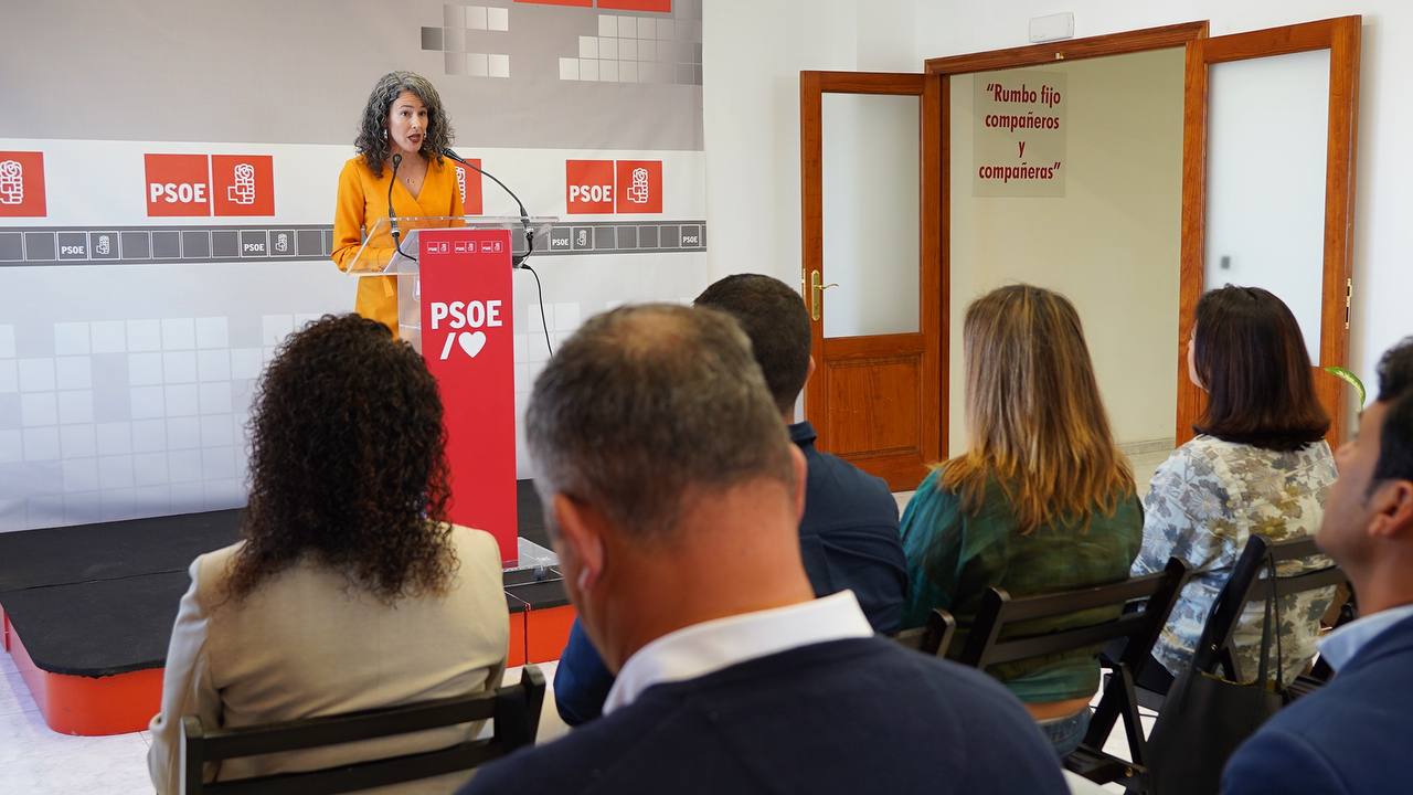 Ariagona González, portavoz del PSOE en el Cabildo de Lanzarote.