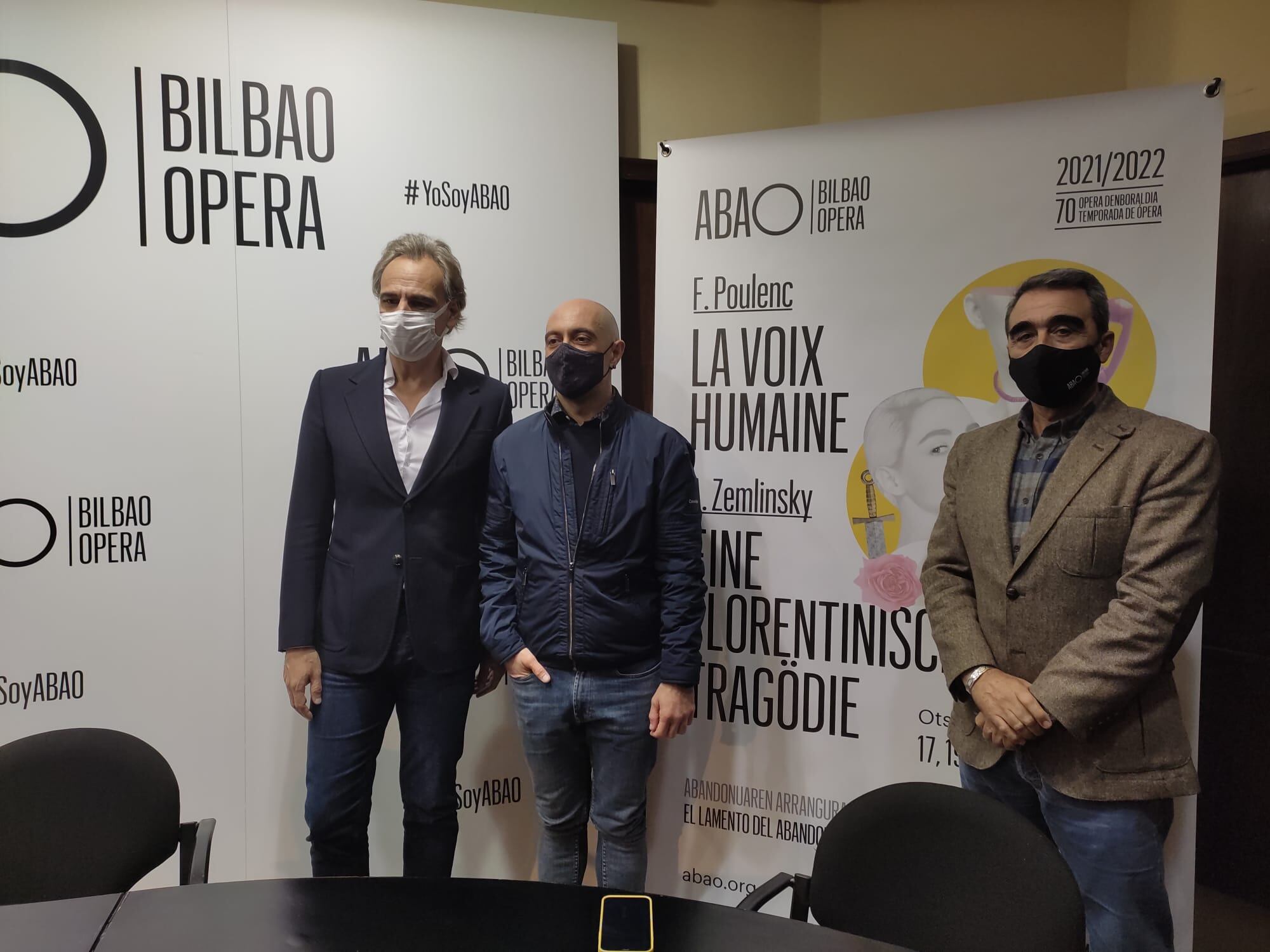 ABAO Bilbao Ópera ha presentado este martes dos obras de Francis Poulenc y Alexander Zemlinsky.