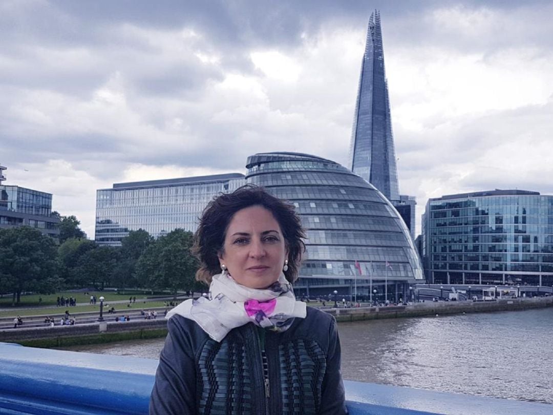 Sandra González, alcaldesa de Tomiño en funciones, en Londres para representar al municipio en la 10ª Conferencia Internacional de Mercados Públicos.