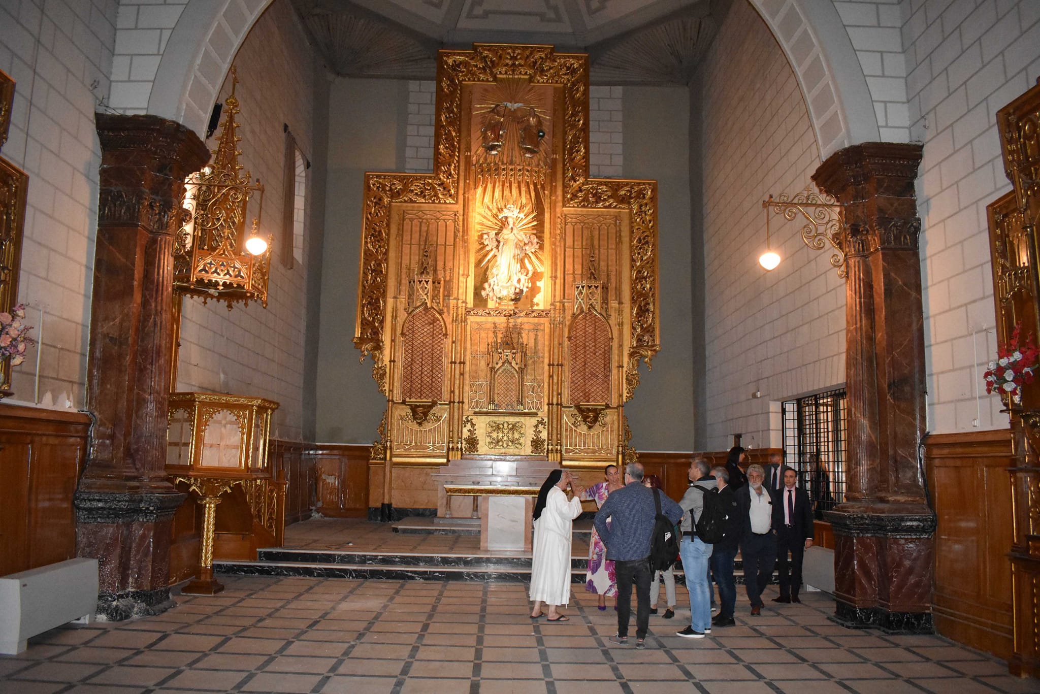 El retablo de la antigua capilla también ha sido adquirido por el Ayuntamiento de Ciudad Real