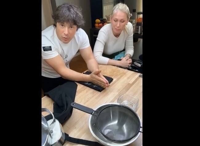 Jordi Cruz sube un vídeo cocinando con Tamara para zanjar la polémica de &#039;Masterchef&#039;