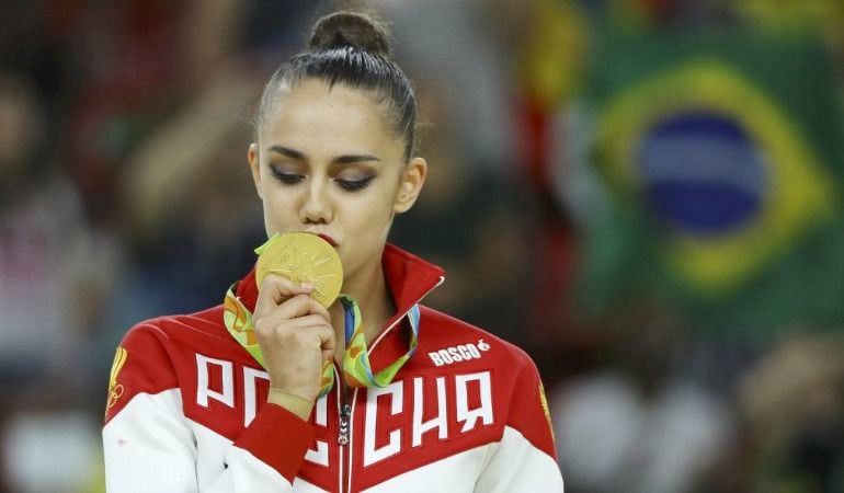 Margarita Mamun consiguió el oro en Rio de Janeiro y estará el sábado en Vitoria.