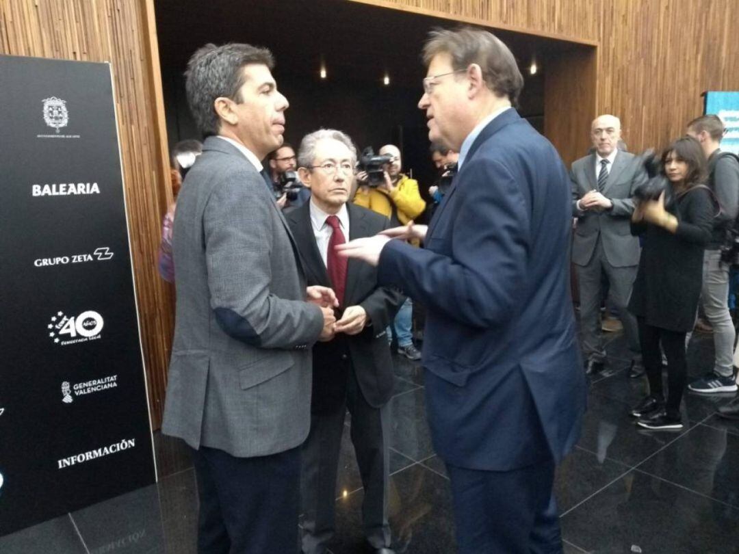 Carlos Mazón y Ximo Puig