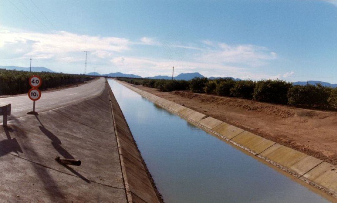 El trasvase Tajo-Segura en una imagen reciente