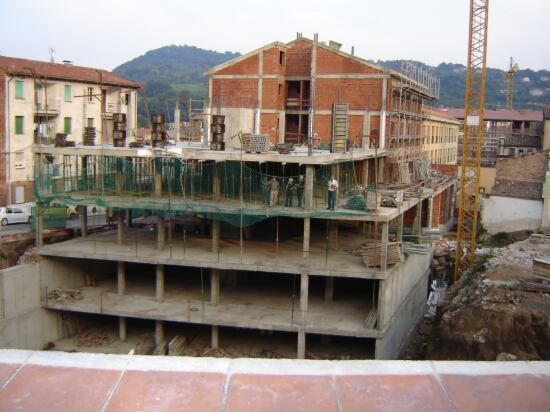 Un edifici en obres