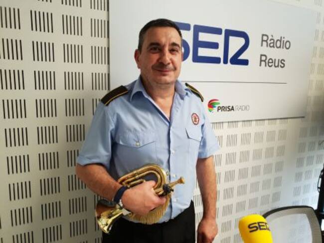 Josep Martínez de la Banda de Cornetes i Tambors Verge de Misericòrdia de Reus