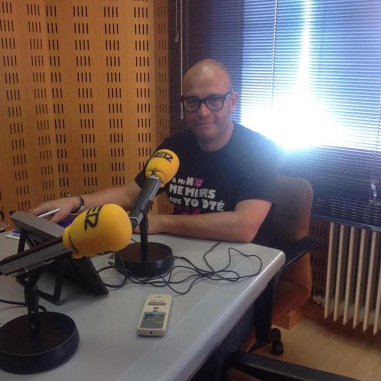 José Francisco Sigüenza, entrevistado en la SER durante la campaña del 24M.