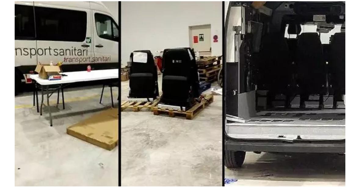 Modificaciones en las ambulancias del 061