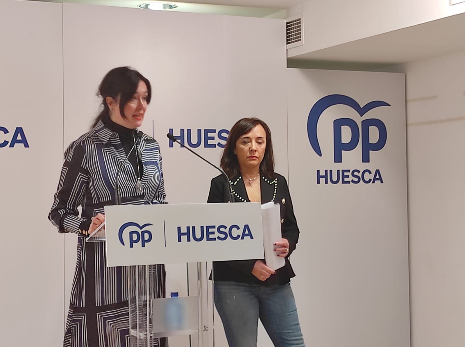 Lorena Orduna y Gemma Allué