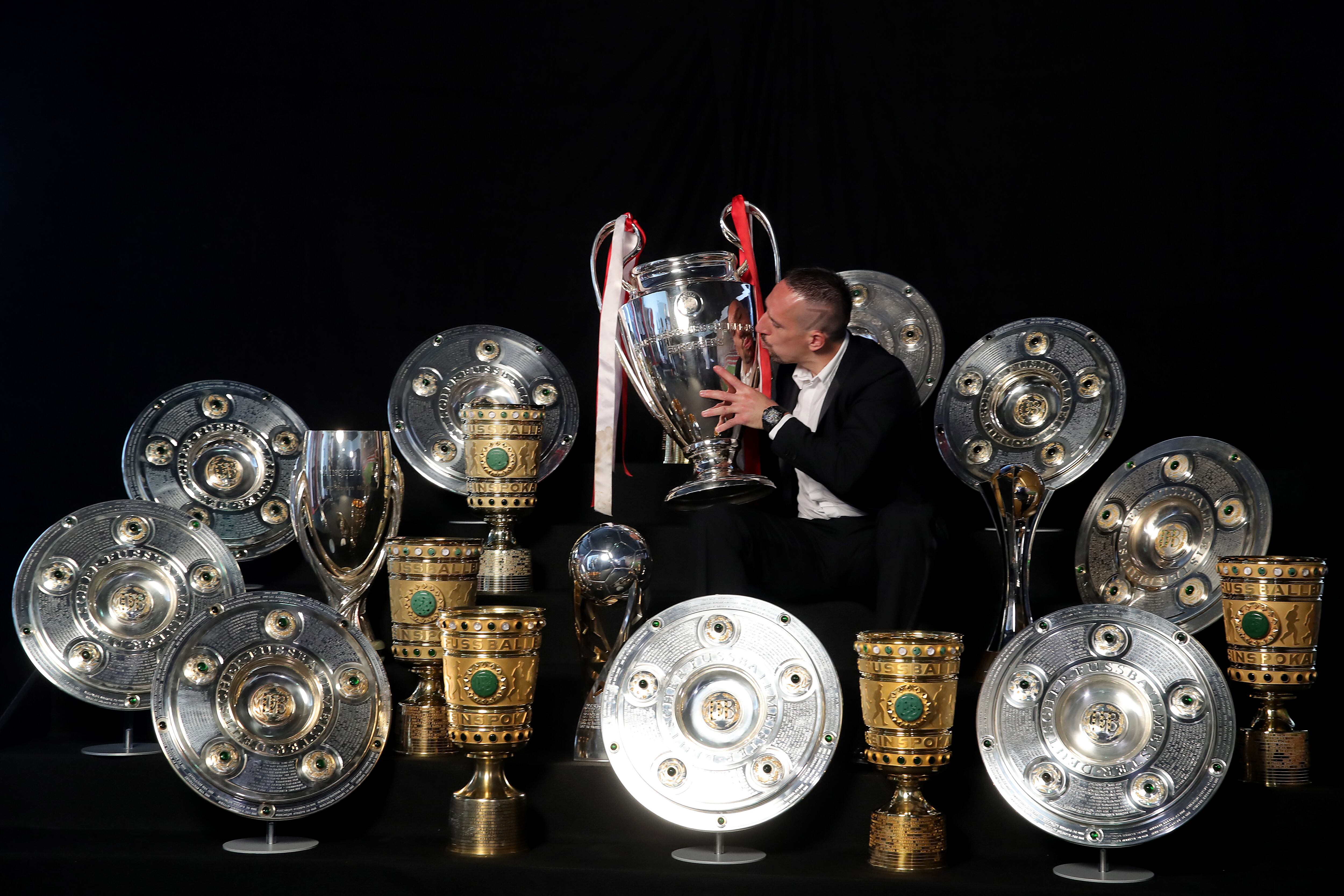 Frank Ribéry anuncia su retirada del fútbol profesional. (Alexander Hassenstein/Bongarts/Getty Images)