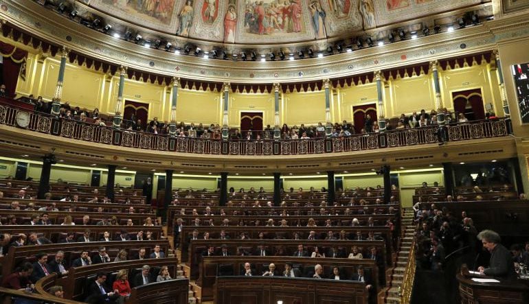 Hemiciclo del Congreso de los Diputados.