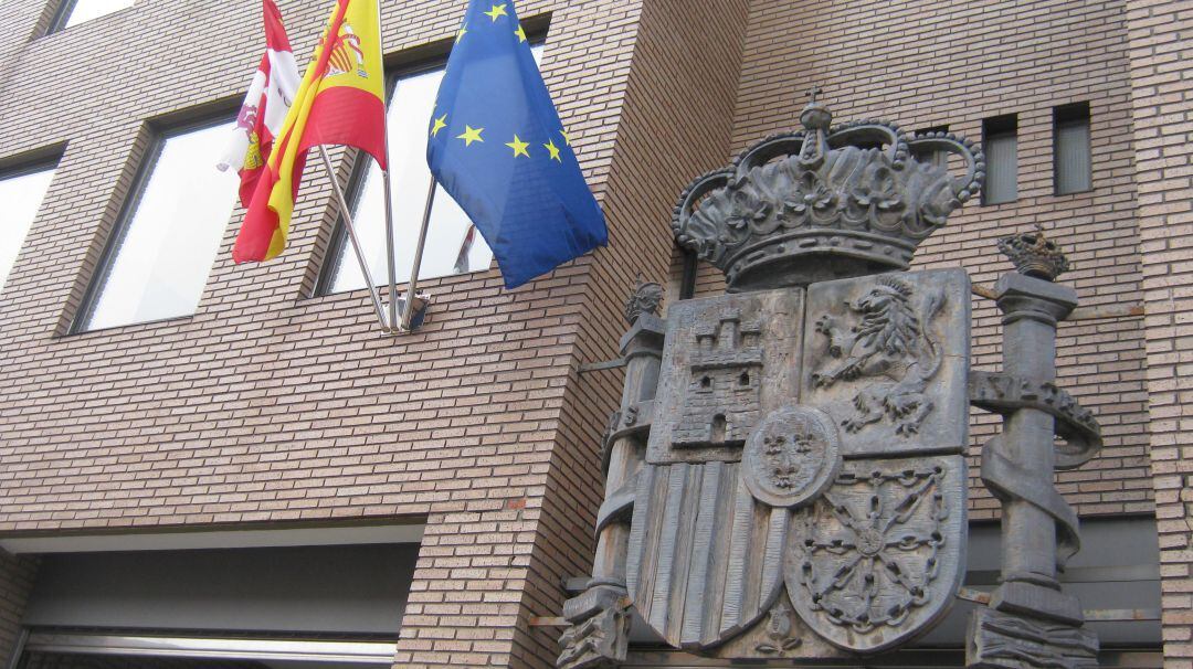 Fachada del Palacio de Justicia de Ponferrada