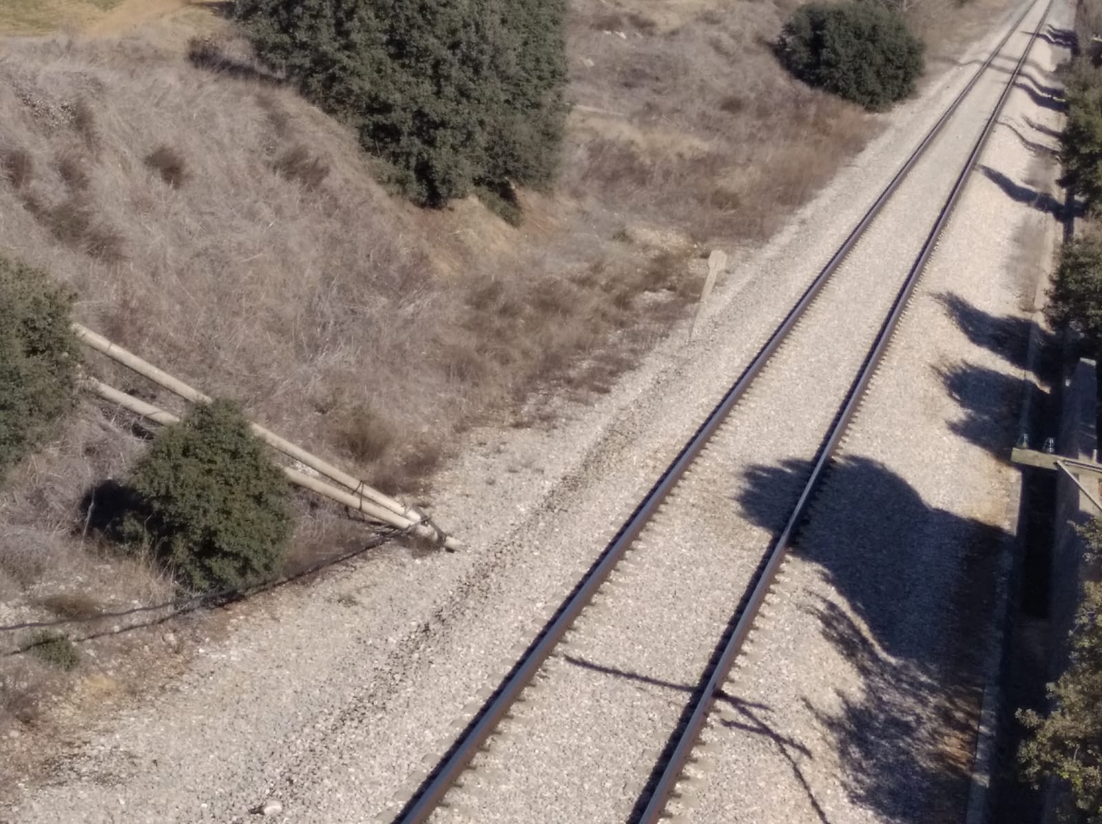 Vía férrea Burgos-Aranda