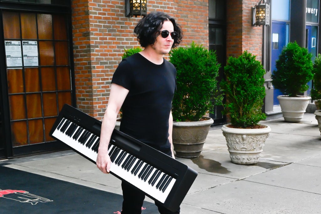 El músico Jack White, de la banda The White Stripes, en Nueva York.