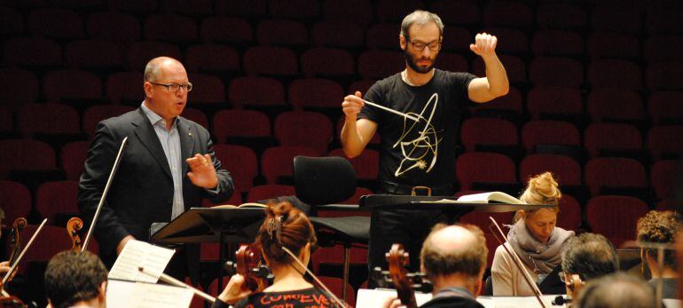 Ensayo de la Sinfónica de Galicia