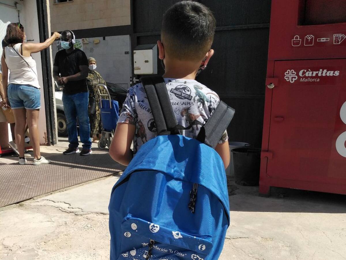 Objetivo de 'Mochiles solidàries': empezar el curso estrenando material