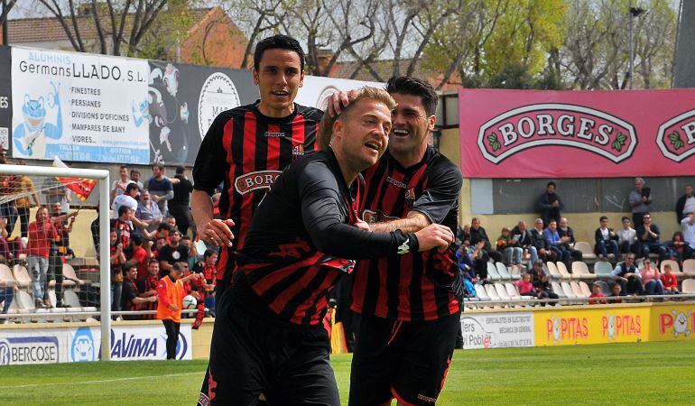 Olmo ha marcat el gol de la victòria per al Reus Deportiu.
