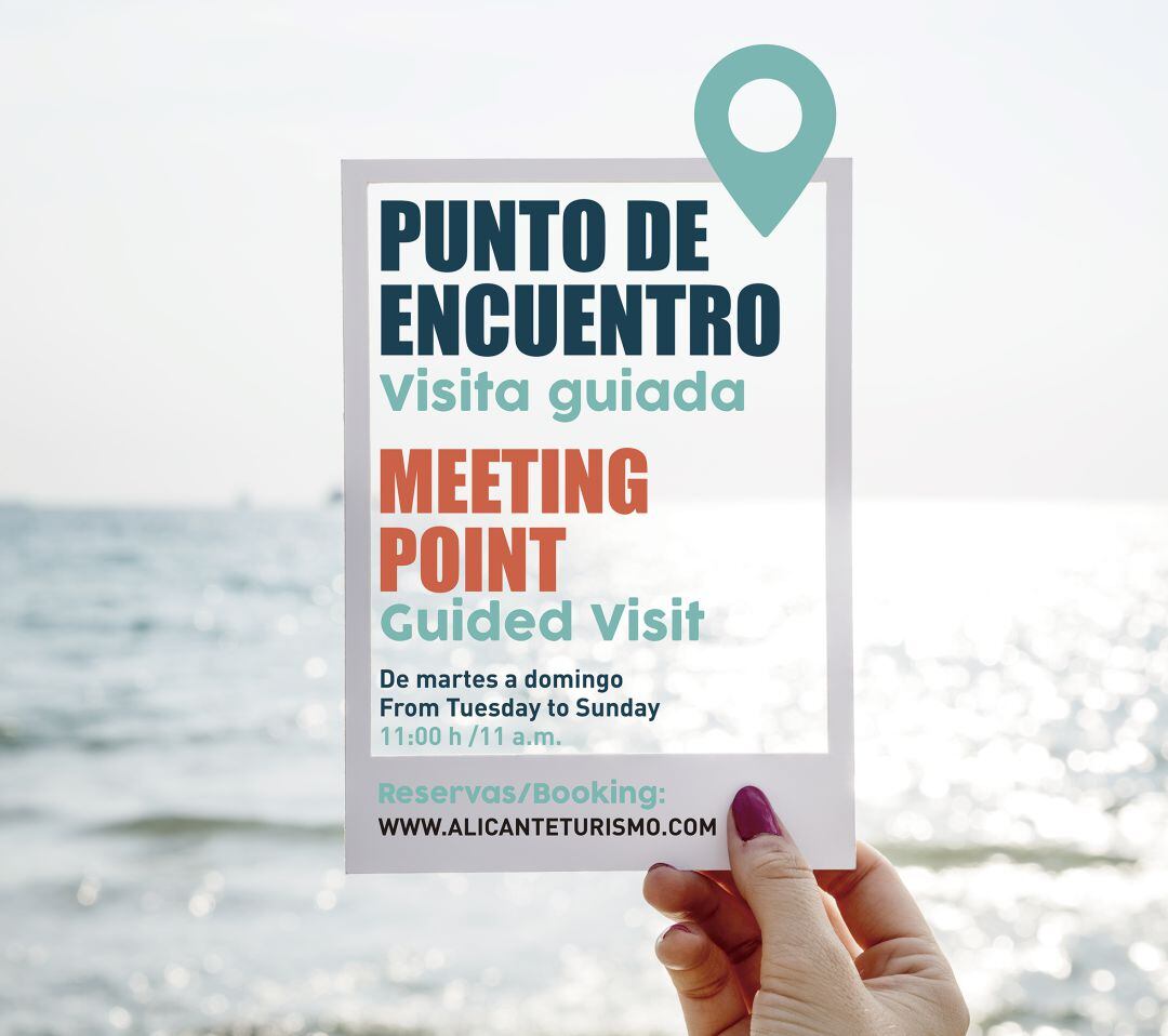 Cartel de la campaña de visitas guiadas gratuitas por la ciudad