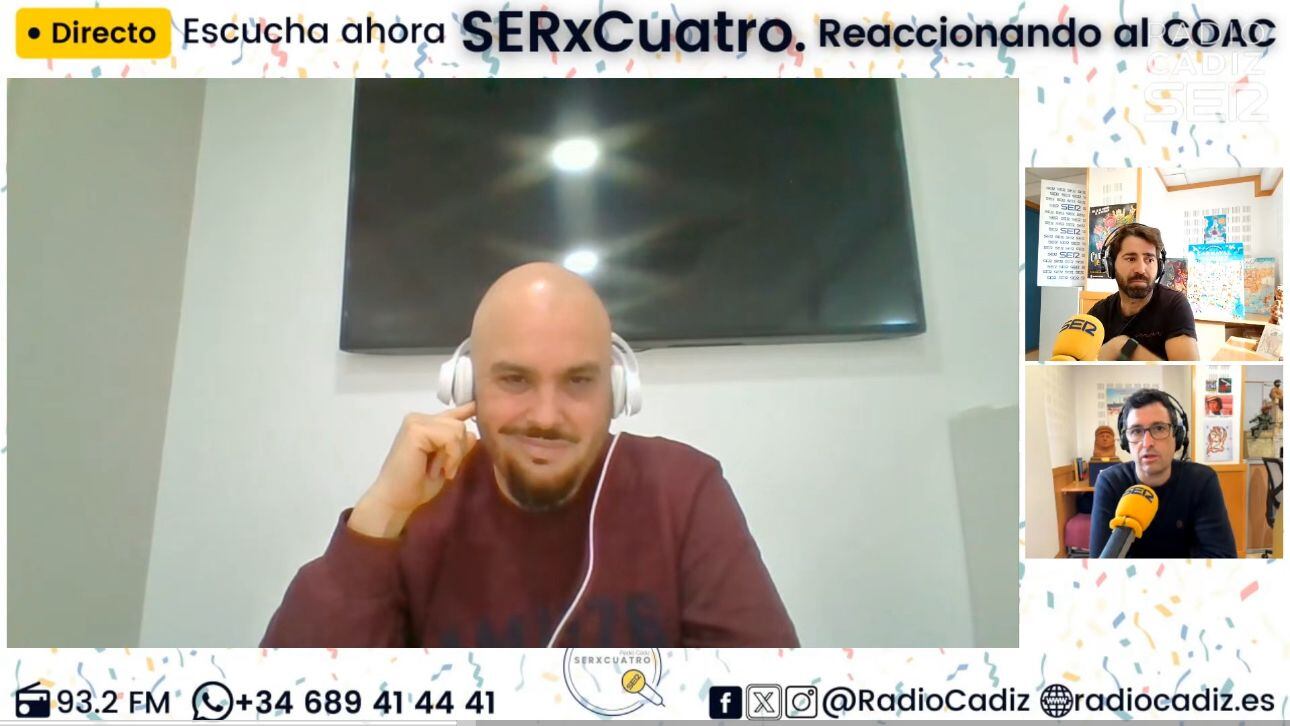 Germán Rendón, autor de la comparsa 'OBDC: Me quedo contigo'.