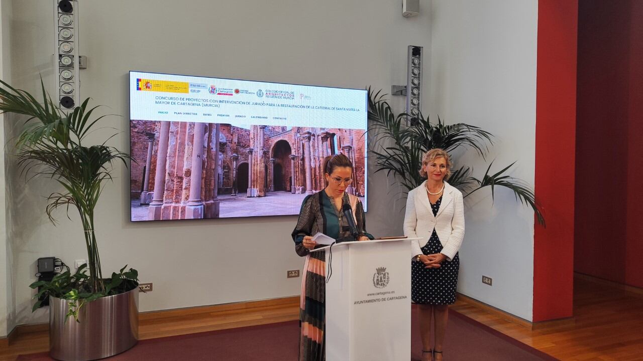 Presentación concurso para la elección del proyecto de remodelación de la antigua Catedral de Cartagena