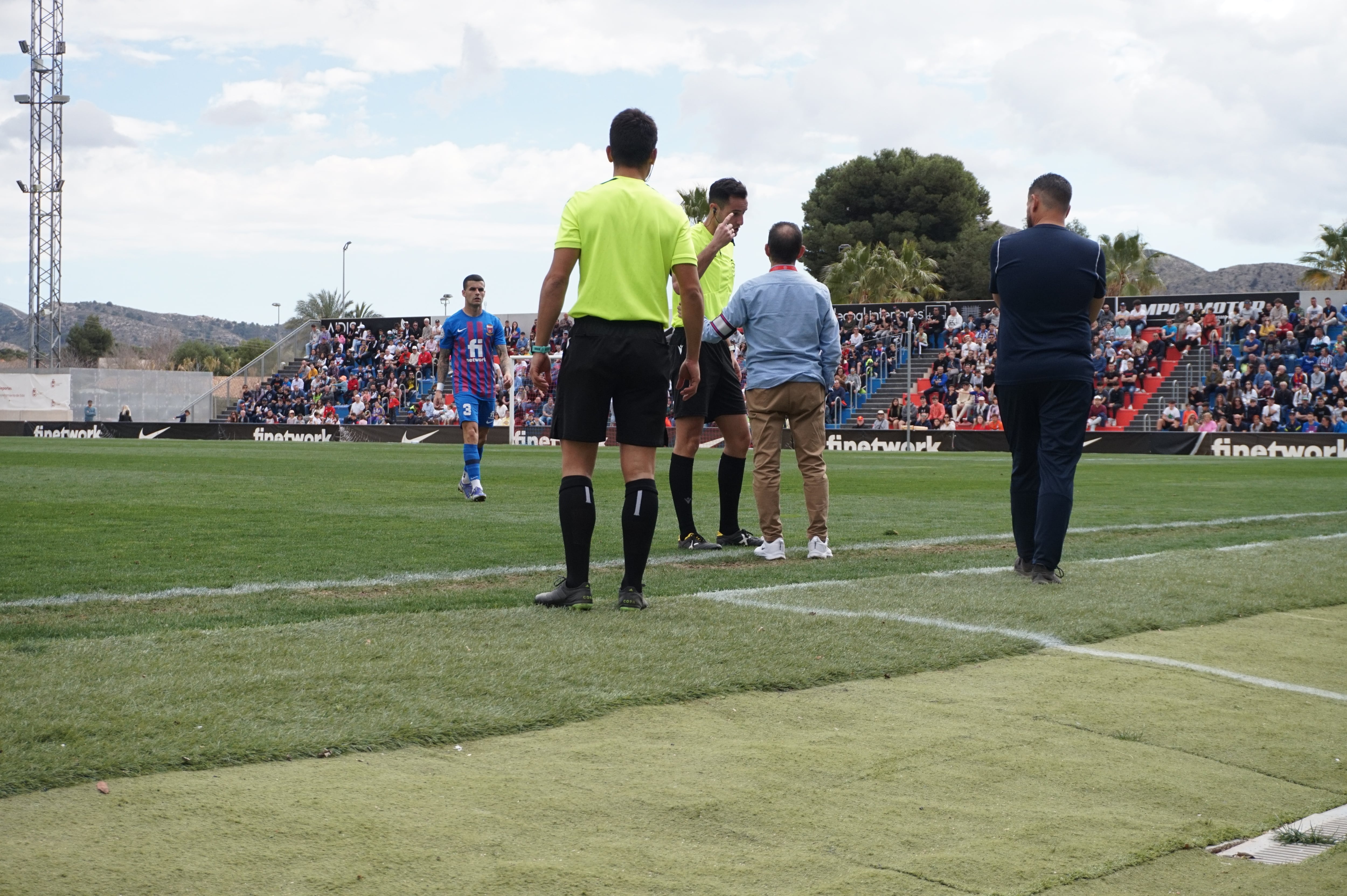 Fotografía de archivo de un partido del Eldense, equipo de la 1ª RFEF.