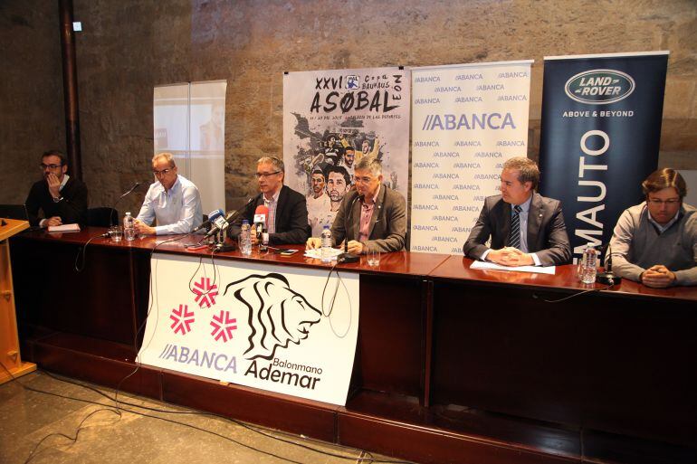 Acto de presentación de la XXVI Copa Asobal