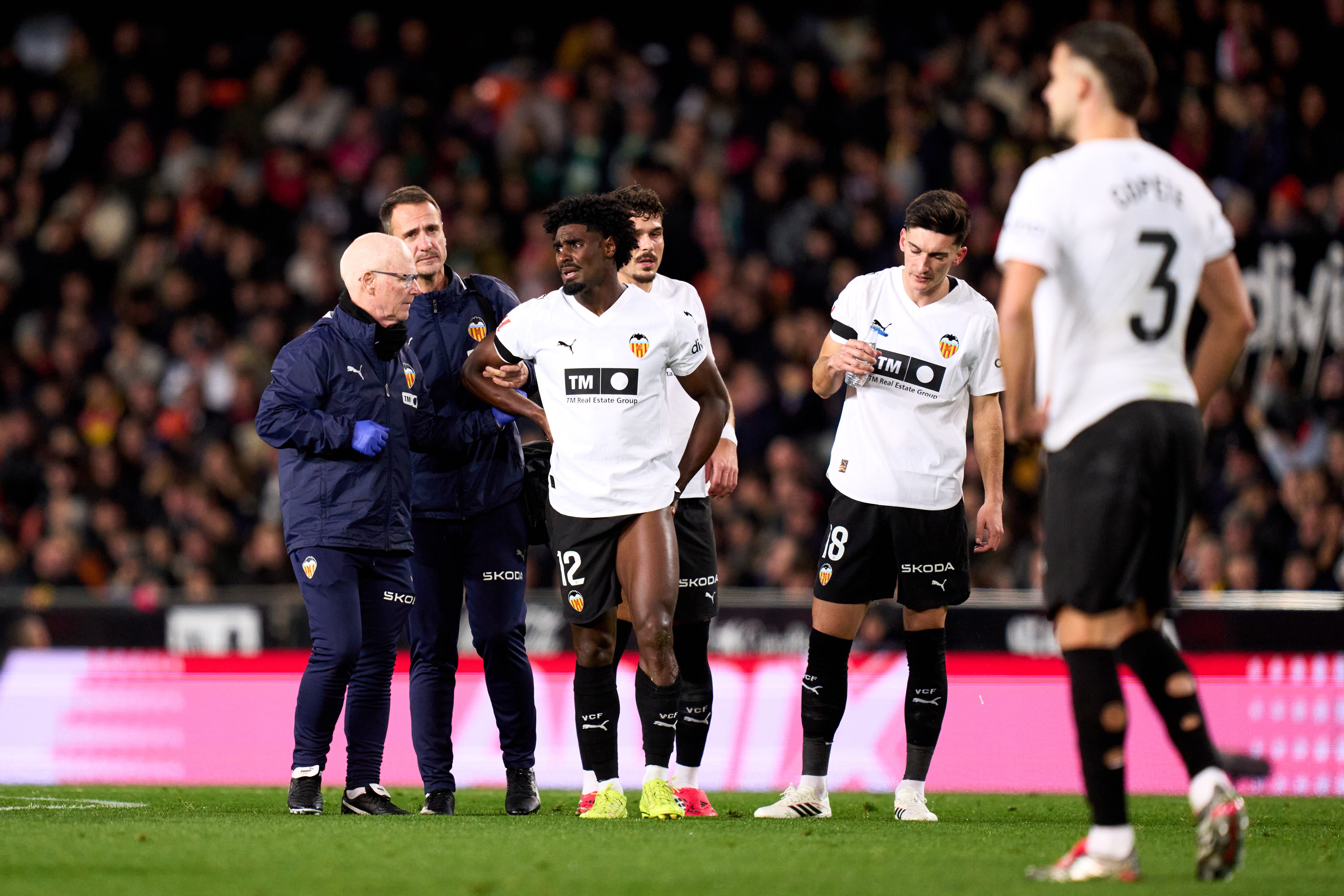 Lesión de Thierry Correia