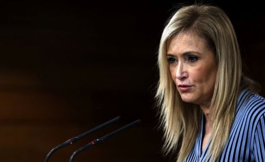 La presidenta de la Comunidad de Madrid, Cristina Cifuentes.