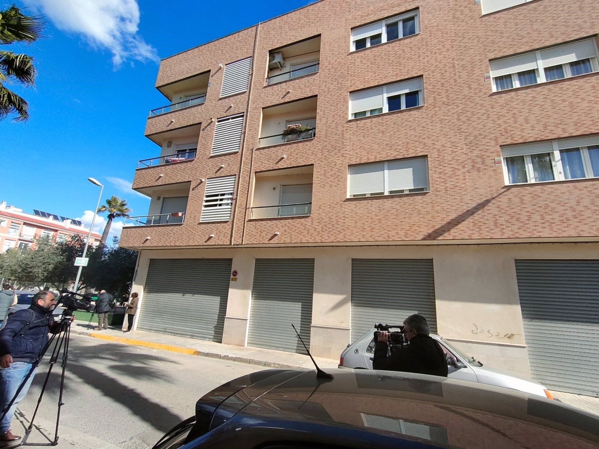 Edificio de Vilamarxant en el que han sucedido los hechos
