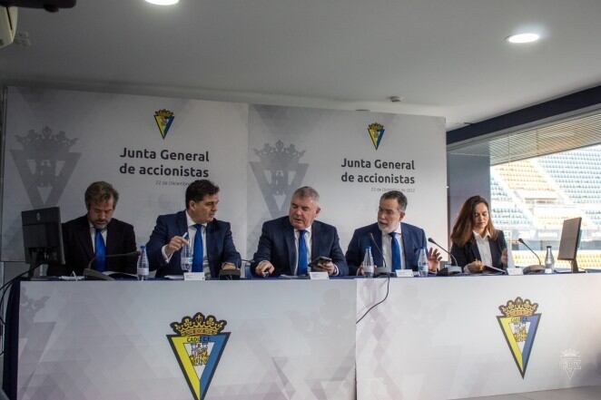 Junta General de Accionistas del Cádiz CF