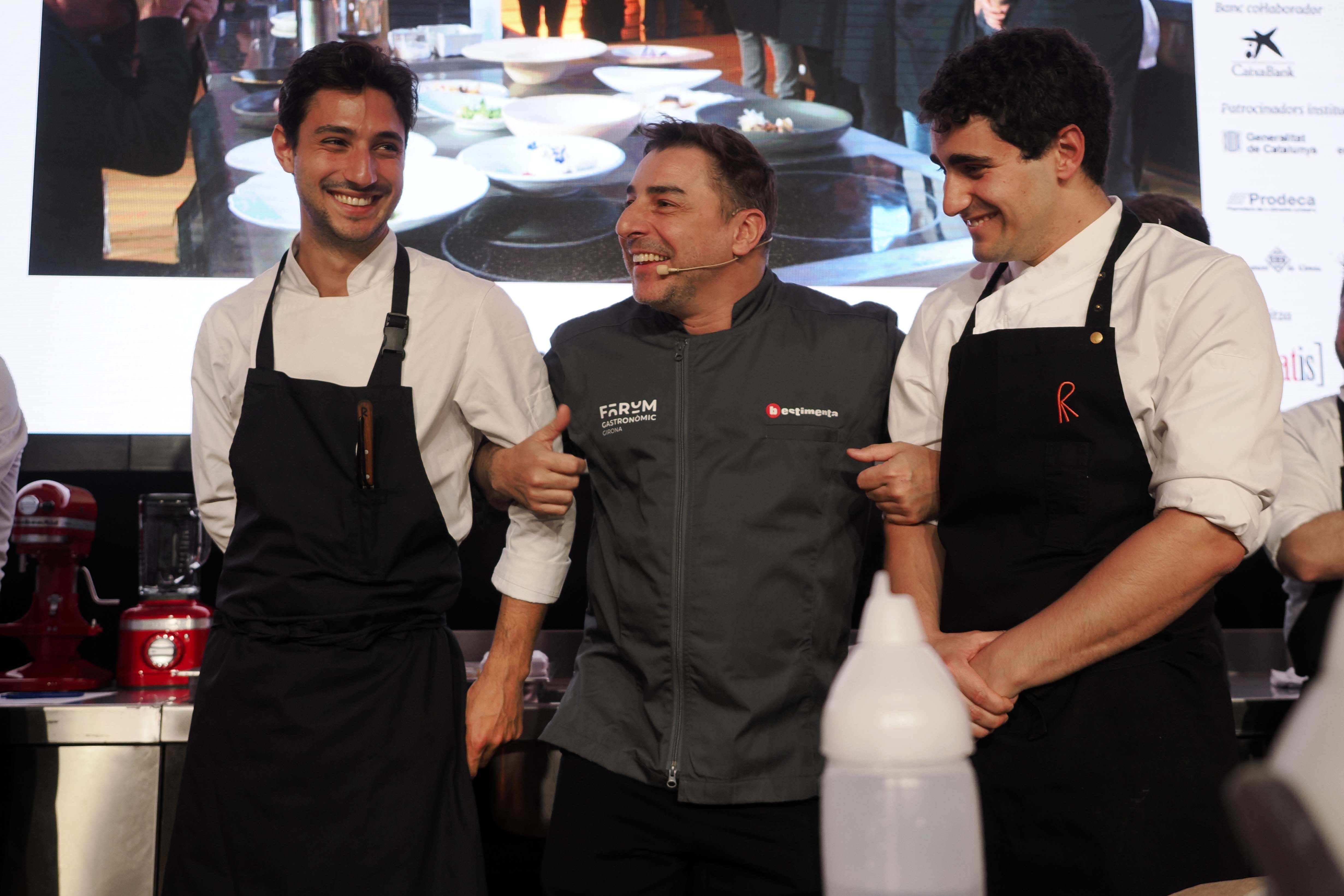 Ponencia del Celler de Can Roca en el Fòrum Gastronòmic de Girona.