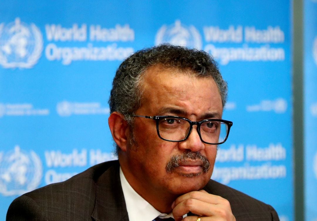 El director general de la OMS, Tedros Adhanom Ghebreyesus 